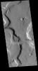 This image from NASA's Mars Odyssey shows a section of Mamers Valles. The channel is nearly 1000 km long (600 miles).