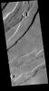 This image from NASA's Mars Odyssey shows a small portion of Tempe Fossae.