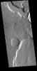 This image from NASA's Mars Odyssey shows a section of Mamers Valles. The channel is nearly 1000 km long (600 miles).