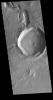 This image from NASA's Mars Odyssey is located in Utopia Planitia and shows part of Hephaestus Fossae.