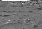 This view across the southeastern floor of the large Occator Crater on the dwarf planet Ceres is based on images obtained during NASA's Dawn spacecraft second extended mission in 2018.