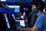 Attitude Control Systems lead Chris Pong donned a dinosaur-themed mask for his participation in the Mars 2020 mission's second trajectory correction maneuver at NASA's Jet Propulsion Laboratory in Southern California.