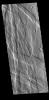 This image from NASA's Mars Odyssey shows part of Ulysses Fossae, which is located in the Tharsis Volcanic region.
