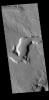 This image from NASA's Mars Odyssey shows an unnamed channel in northern Terra Sabaea.