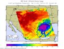The AIRS instrument aboard NASA's Aqua satellite captured views of Hurricane Nicholas before and after it made landfall about 10 miles west-southwest of Sargent Beach, Texas, on Tuesday, September 14, 2021.