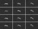 On March 21, 2021, the large asteroid 2001 FO32 made a close approach with our planet, passing at a distance of about 1.25 million miles (2 million kilometers) — or 5 1/4 times the distance from Earth to the Moon.