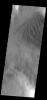 This image from NASA's Mars Odyssey shows the floor of Matara Crater. A large sand sheet dominates the floor of this crater located in Noachis Terra.