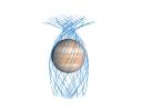 This diagram indicates the paths that NASA's Juno spacecraft took relative to Jupiter as the spacecraft repeatedly passed close by the giant planet over the course of five years.