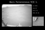 Video taken by NASA's Perseverance Mars rover shows some of the terrain the rover had to negotiate during its drive to the delta at Jezero Crater in April 2022.