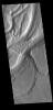 This image from NASA's Mars Odyssey shows a small section of Mangala Valles. Mangala Valles is a complex channel more than 900km long (560 miles).