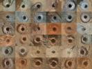 This grid shows all 36 holes drilled by NASA's Curiosity Mars rover using the drill on the end of its robotic arm. The images in the grid were captured by the Mars Hand Lens Imager (MAHLI) on the end of Curiosity's arm.
