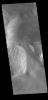 This image from NASA's Mars Odyssey shows part of Candor Chasma. Candor Chasma is one of the largest canyons that make up Valles Marineris.