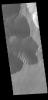 This image from NASA's Mars Odyssey shows the very eastern margin of Ophir Chasma. Ophir Chasma is approximately 317km long (197 miles) and is part of the Valles Marineris system of canyons.