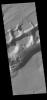 This image from NASA's Mars Odyssey shows a portion of Sirenum Fossae. The linear features are tectonic graben.