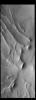 This image from NASA's Mars Odyssey shows part of Angustus Labyrinthus. Angustus Labyrinthus is a unique region near the south polar cap.