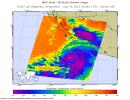 NASA's Atmospheric Infrared Sounder (AIRS) captured Hurricane Hilary on the morning of Aug. 18, 2023, when it was a Category 4 storm roughly 470 miles (760 kilometers) south of Baja California.