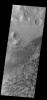 This image from NASA's Mars Odyssey shows part of the floor of Russell Crater.