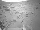 NASA's Perseverance Mars rover is on its ascent to the rim of Jezero Crater, and it captured a portion of the journey with one of its navigation cameras.