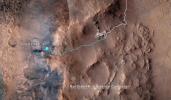 This animation shows the position of NASA's Perseverance Mars rover as of Dec. 4, 2024.